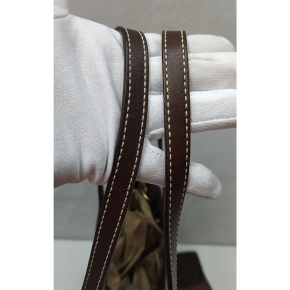 Coach Signature Brown Canvas 65th Ann. Double Handle Zipper Tote Bag W/ Wallet - Picture 7 of 16